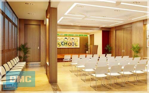 thiết kế nội thất trường mầm non