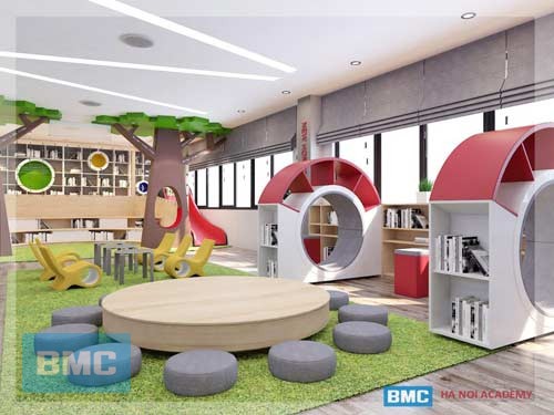 thiết kế nội thất trường học